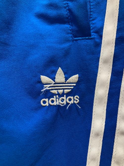 adidas（アディダス）adidas (アディダス) トラックワイドパンツ スカイブルー サイズ:Mの古着・服飾アイテム