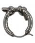 DIESEL (ディーゼル) 有刺鉄線フープピアス シルバー：5000円