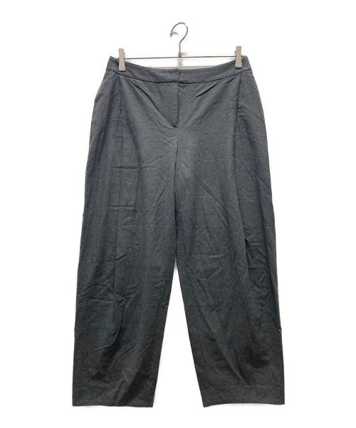 GIORGIO ARMANI（ジョルジオアルマーニ）GIORGIO ARMANI (ジョルジオアルマーニ) タックウールスラックス グレー サイズ:40の古着・服飾アイテム
