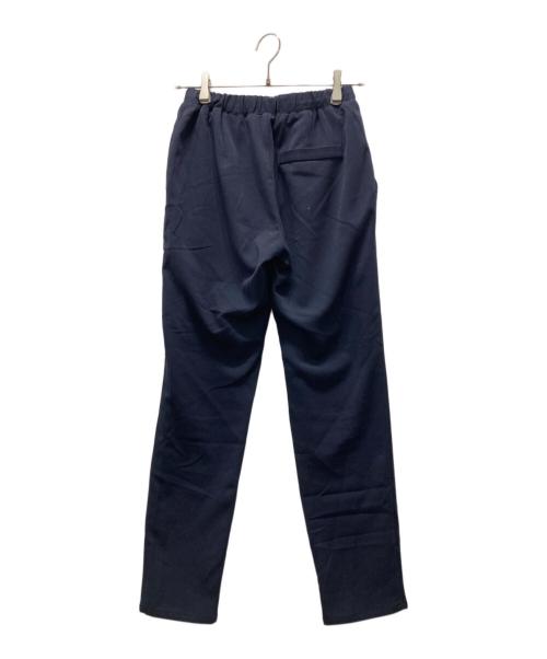 mizuiro-ind（ミズイロインド）mizuiro-ind (ミズイロインド) タックテーパードパンツ ネイビー サイズ:Mの古着・服飾アイテム