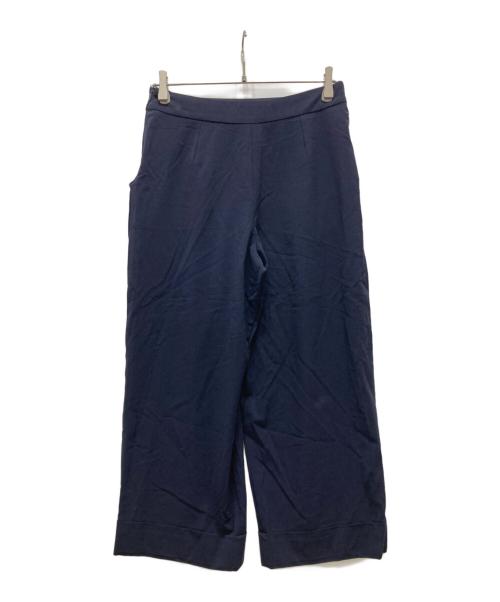 ARMANI COLLEZIONI（アルマーニ コレツィオーニ）ARMANI COLLEZIONI (アルマーニ コレツィオーニ) ワイドパンツ ネイビー サイズ:40の古着・服飾アイテム