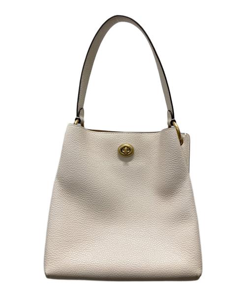 COACH（コーチ）COACH (コーチ) チャーリーバケットバッグ ホワイトの古着・服飾アイテム