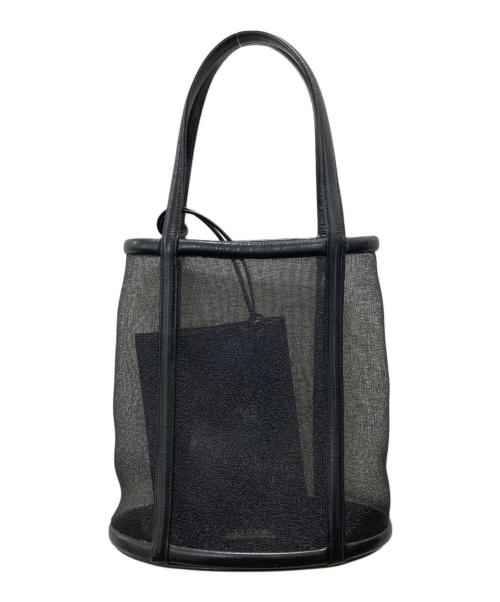 BALLY（バリー）BALLY (バリー) メッシュトートバッグ ブラックの古着・服飾アイテム