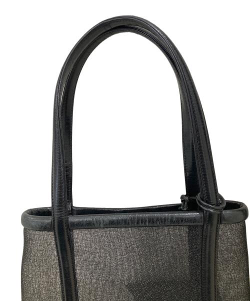 BALLY（バリー）BALLY (バリー) メッシュトートバッグ ブラックの古着・服飾アイテム