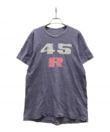 45R（フォーティファイブ・アール）の古着「ダメージ加工Tシャツ」｜パープル