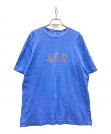45R（フォーティファイブ・アール）の古着「ロゴTシャツ」｜ブルー