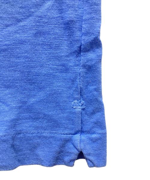 45R（フォーティファイブ・アール）45R (フォーティファイブ・アール) ロゴTシャツ ブルー サイズ:4の古着・服飾アイテム