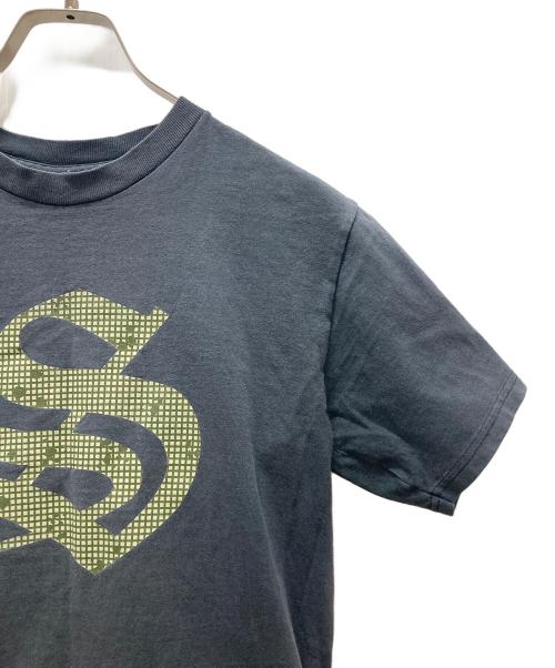 stussy（ステューシー）stussy (ステューシー) プリントTシャツ/I come in peace グレー サイズ:Sの古着・服飾アイテム