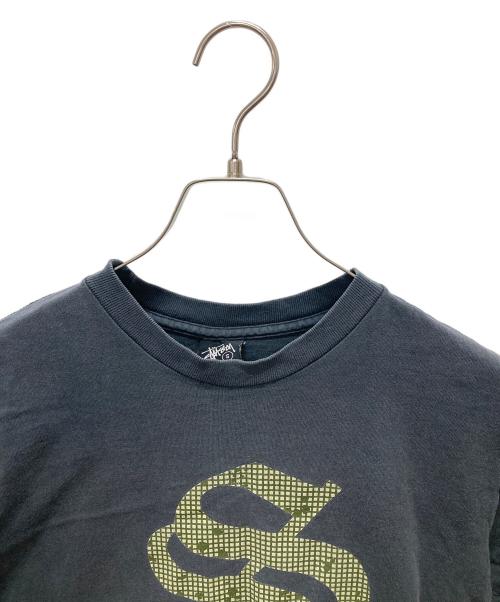 stussy（ステューシー）stussy (ステューシー) プリントTシャツ/I come in peace グレー サイズ:Sの古着・服飾アイテム