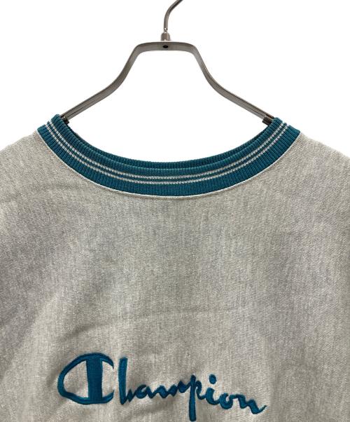 Champion REVERSE WEAVE（チャンピオン リバース ウィーブ）Champion REVERSE WEAVE (チャンピオン リバース ウィーブ) 90sクルーネックスウェット グレー サイズ:LARGEの古着・服飾アイテム