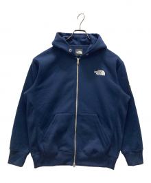 THE NORTH FACE（ザ ノース フェイス）の古着「Square Logo FullZip」｜ネイビー