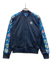 adidas（アディダス）の古着「リバーシブルトラックジャケット」｜ネイビー