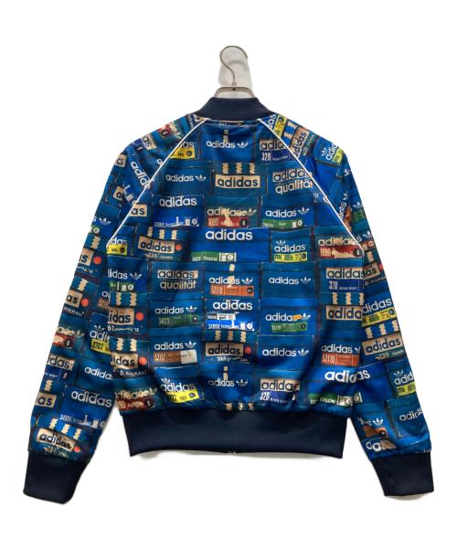 adidas（アディダス）adidas (アディダス) リバーシブルトラックジャケット ネイビー サイズ:XSの古着・服飾アイテム