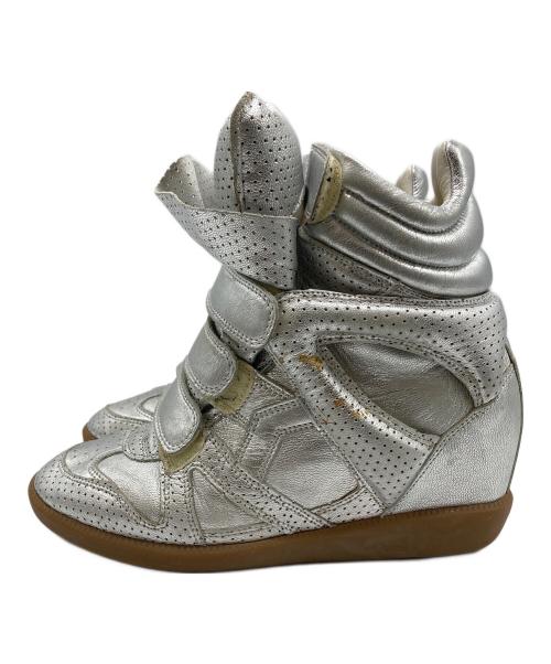 ISABEL MARANT（イザベルマラン）ISABEL MARANT (イザベルマラン) ハイカットスニーカー シルバー サイズ:36の古着・服飾アイテム
