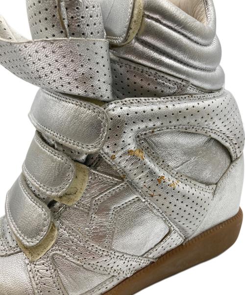 ISABEL MARANT（イザベルマラン）ISABEL MARANT (イザベルマラン) ハイカットスニーカー シルバー サイズ:36の古着・服飾アイテム