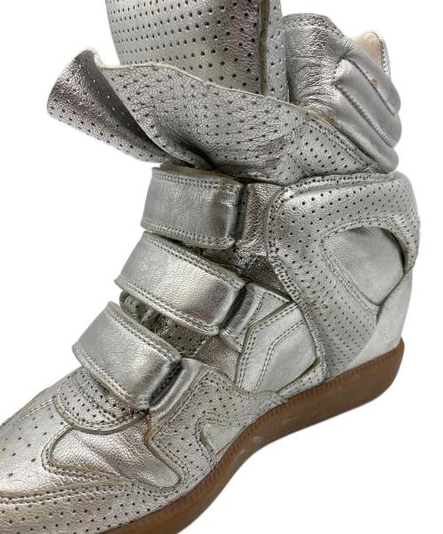 ISABEL MARANT（イザベルマラン）ISABEL MARANT (イザベルマラン) ハイカットスニーカー シルバー サイズ:36の古着・服飾アイテム