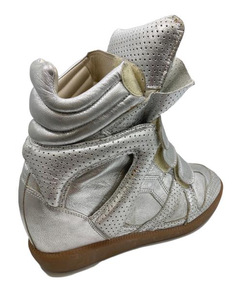 ISABEL MARANT（イザベルマラン）ISABEL MARANT (イザベルマラン) ハイカットスニーカー シルバー サイズ:36の古着・服飾アイテム
