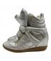 ISABEL MARANT (イザベルマラン) ハイカットスニーカー シルバー サイズ:36：10000円
