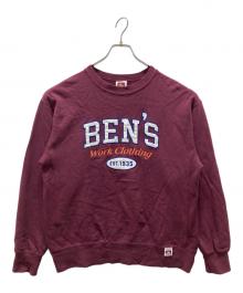 BEN DAVIS（ベンデイビス）の古着「スウェット」｜ボルドー