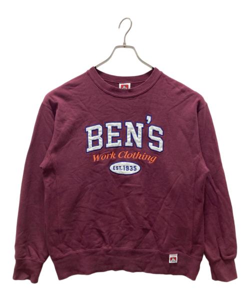 BEN DAVIS（ベンデイビス）BEN DAVIS (ベンデイビス) スウェット ボルドー サイズ:Mの古着・服飾アイテム