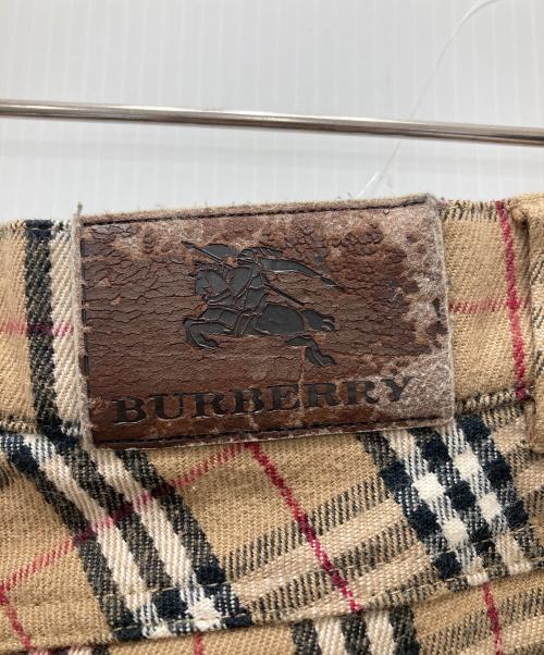 BURBERRY LONDON（バーバリーロンドン）BURBERRY LONDON (バーバリーロンドン) ノヴァチェック パンツ ベージュ サイズ:150Aの古着・服飾アイテム