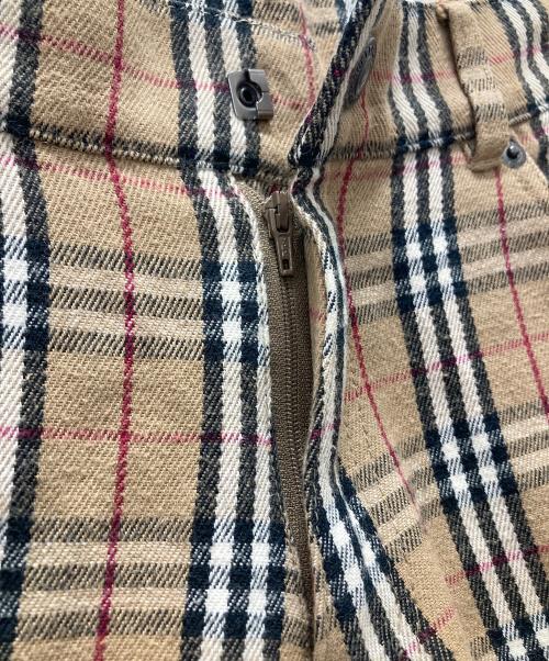 BURBERRY LONDON（バーバリーロンドン）BURBERRY LONDON (バーバリーロンドン) ノヴァチェック パンツ ベージュ サイズ:150Aの古着・服飾アイテム