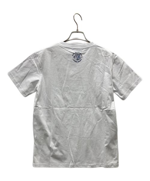 angel blue（エンジェルブルー）angel blue (エンジェルブルー) 35周年ラメプリントTシャツ ホワイト サイズ:M 未使用品の古着・服飾アイテム