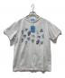 angel blue（エンジェルブルー）の古着「35周年ラメプリントTシャツ」｜ホワイト