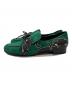 VALENTINO (ヴァレンティノ) パンサースウェードシューズ グリーン サイズ:37：17000円