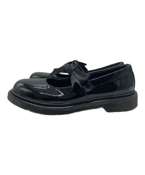 Dr.Martens（ドクターマーチン）Dr.Martens (ドクターマーチン) エナメルメリージェーンシューズ ブラック サイズ:5の古着・服飾アイテム