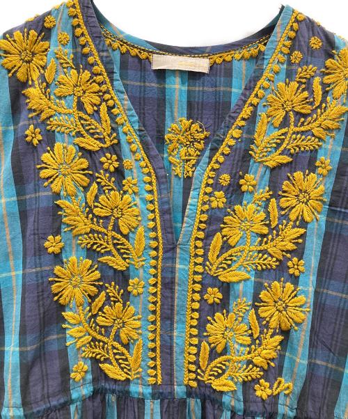 aka as know as（エーケーエーアズノゥアズ）aka as know as (エーケーエーアズノゥアズ) ラクラクラクノーＯＰ スカイブルー サイズ:3の古着・服飾アイテム