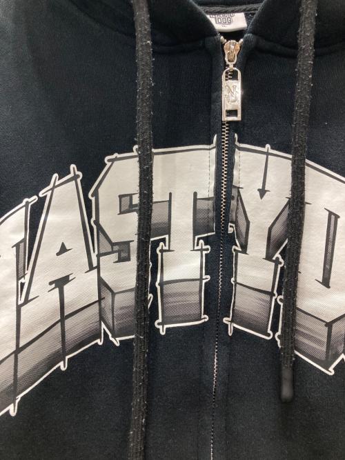 NASTY DOG（ナスティー ドッグ）NASTY DOG (ナスティー ドッグ) ジップパーカー ブラック サイズ:XLの古着・服飾アイテム