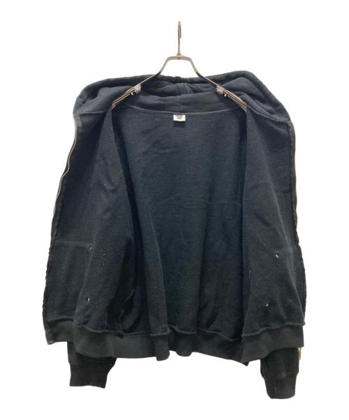 NASTY DOG（ナスティー ドッグ）NASTY DOG (ナスティー ドッグ) ジップパーカー ブラック サイズ:XLの古着・服飾アイテム