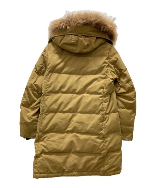 DANTON（ダントン）DANTON (ダントン) ファー付きフーデットダウンコート ブラウン サイズ:Mの古着・服飾アイテム