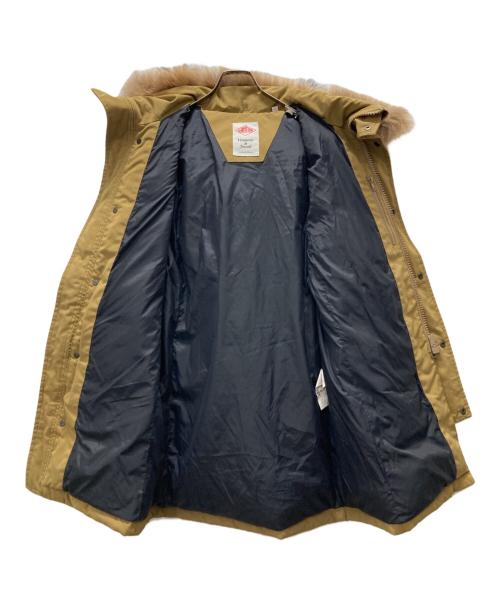 DANTON（ダントン）DANTON (ダントン) ファー付きフーデットダウンコート ブラウン サイズ:Mの古着・服飾アイテム