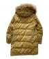 DANTON (ダントン) ファー付きフーデットダウンコート ブラウン サイズ:M：14000円