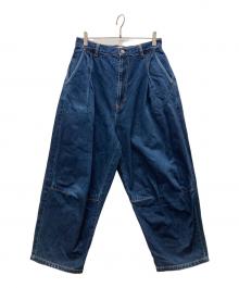 TEXTURE WE MADE（テクスチャーウィーメイド）の古着「NAJA PANTS ナジャパンツ デニム」｜ネイビー