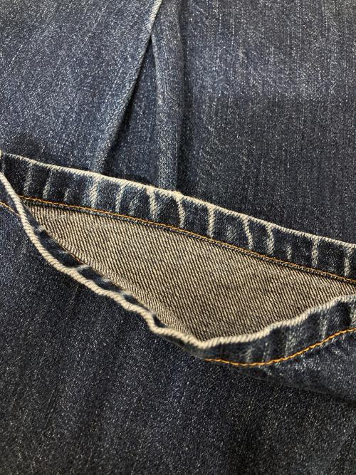 TEXTURE WE MADE（テクスチャーウィーメイド）TEXTURE WE MADE (テクスチャーウィーメイド) NAJA PANTS ナジャパンツ デニム ネイビー サイズ:28の古着・服飾アイテム