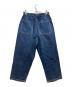 TEXTURE WE MADE (テクスチャーウィーメイド) NAJA PANTS ナジャパンツ デニム ネイビー サイズ:28：5000円