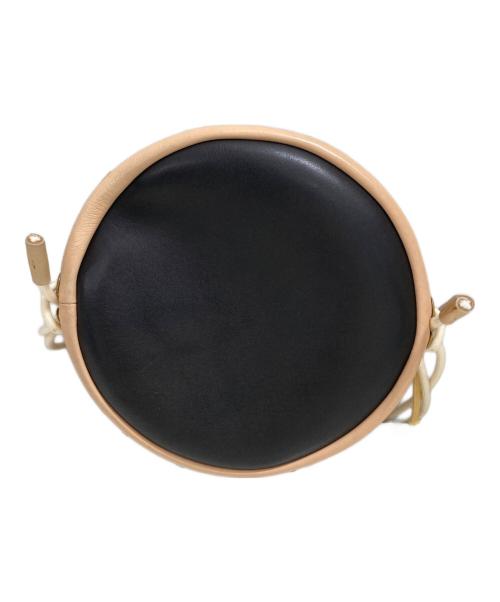 stof（ストフ）stof (ストフ) NIR circle bag/ショルダーバッグ ブラウン×ネイビーの古着・服飾アイテム
