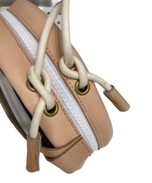 stof（ストフ）stof (ストフ) NIR circle bag/ショルダーバッグ ブラウン×ネイビーの古着・服飾アイテム