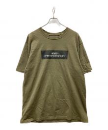 WTAPS（ダブルタップス）の古着「ロゴプリントTシャツ/WTINC TEE/Tシャツ」｜カーキ