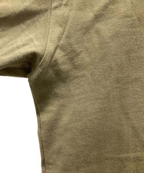 WTAPS（ダブルタップス）WTAPS (ダブルタップス) ロゴプリントTシャツ/WTINC TEE/Tシャツ カーキ サイズ:Lの古着・服飾アイテム
