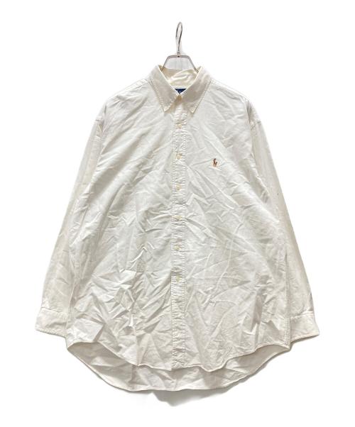 RALPH LAUREN（ラルフローレン）RALPH LAUREN (ラルフローレン) ボタンダウンシャツ ホワイト サイズ:Lの古着・服飾アイテム