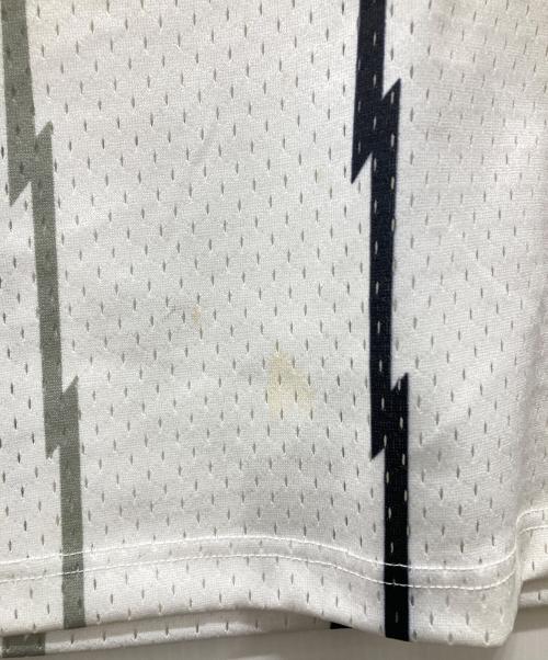 MITCHELL & NESS（ミッチェルアンドネス）MITCHELL & NESS (ミッチェルアンドネス) ゲームシャツ ホワイト サイズ:Lの古着・服飾アイテム