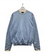 dunhillダンヒル）の古着「カシミヤ混ニット」｜スカイブルー