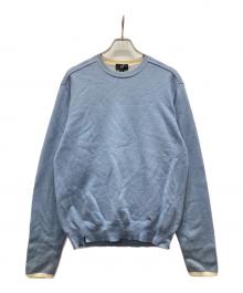 dunhill（ダンヒル）の古着「カシミヤ混ニット」｜スカイブルー
