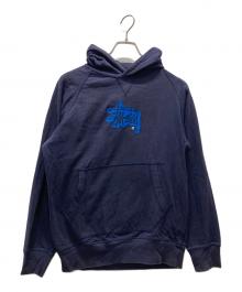 stussy（ステューシー）の古着「プルオーバーパーカー」｜ネイビー