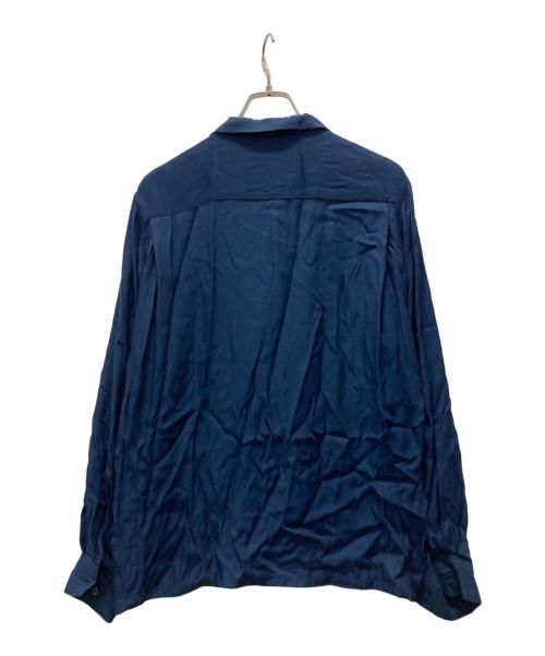 cloveru（クローバル）Cloveru (クローバル) オープンカラーシャツ ネイビー サイズ:S/Mの古着・服飾アイテム