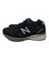 NEW BALANCE (ニューバランス) ローカットスニーカー ブラック サイズ:25.5：8000円